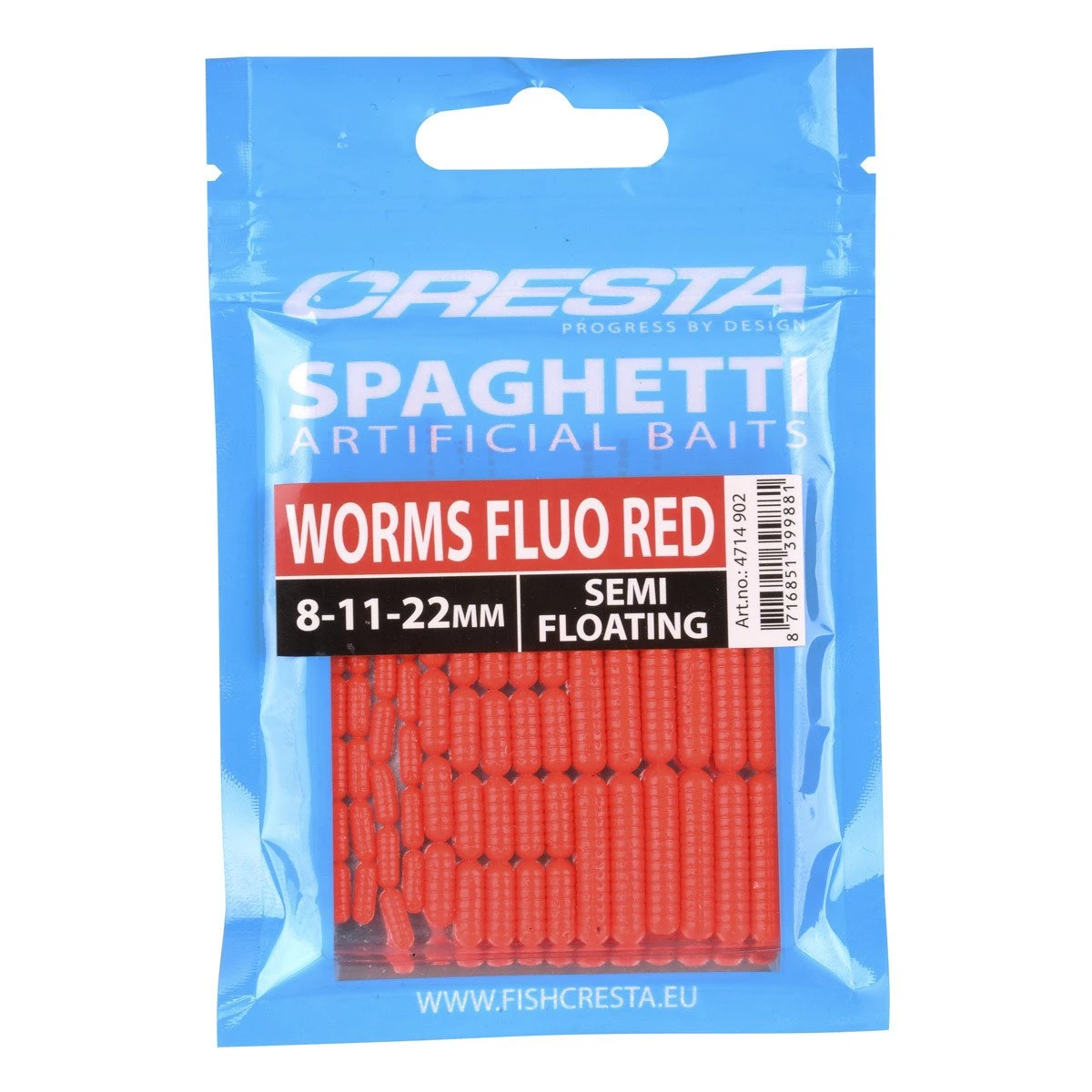 Cresta Spaghetti Worm 8-11-22 Mm - Afbeelding 3