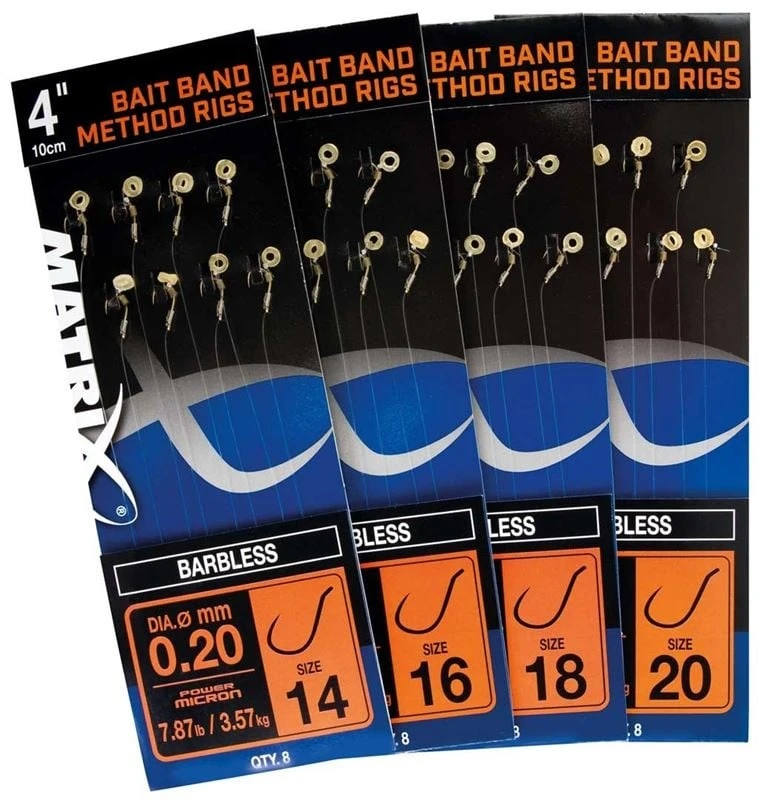 Matrix Bait Hand Method Rig 0.18mm Size 18 - Afbeelding 2