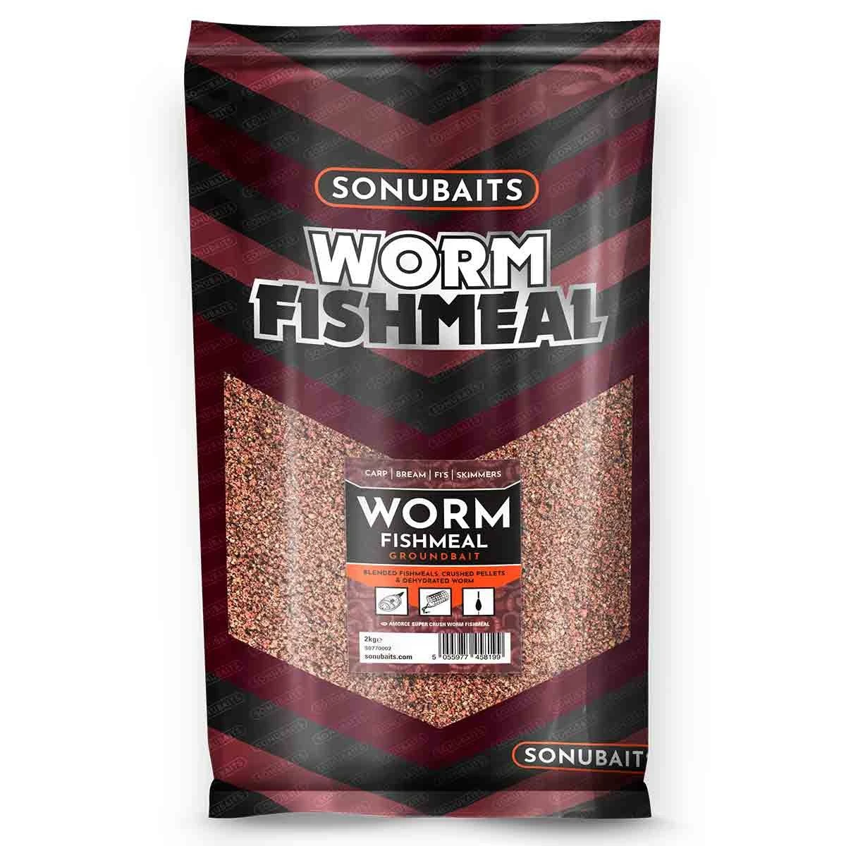 Sonubaits Worm Fishmeal Groundbait - Afbeelding 3