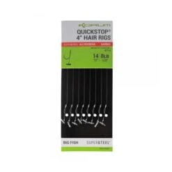 Quickstops 4” Hair Rigs Barbed